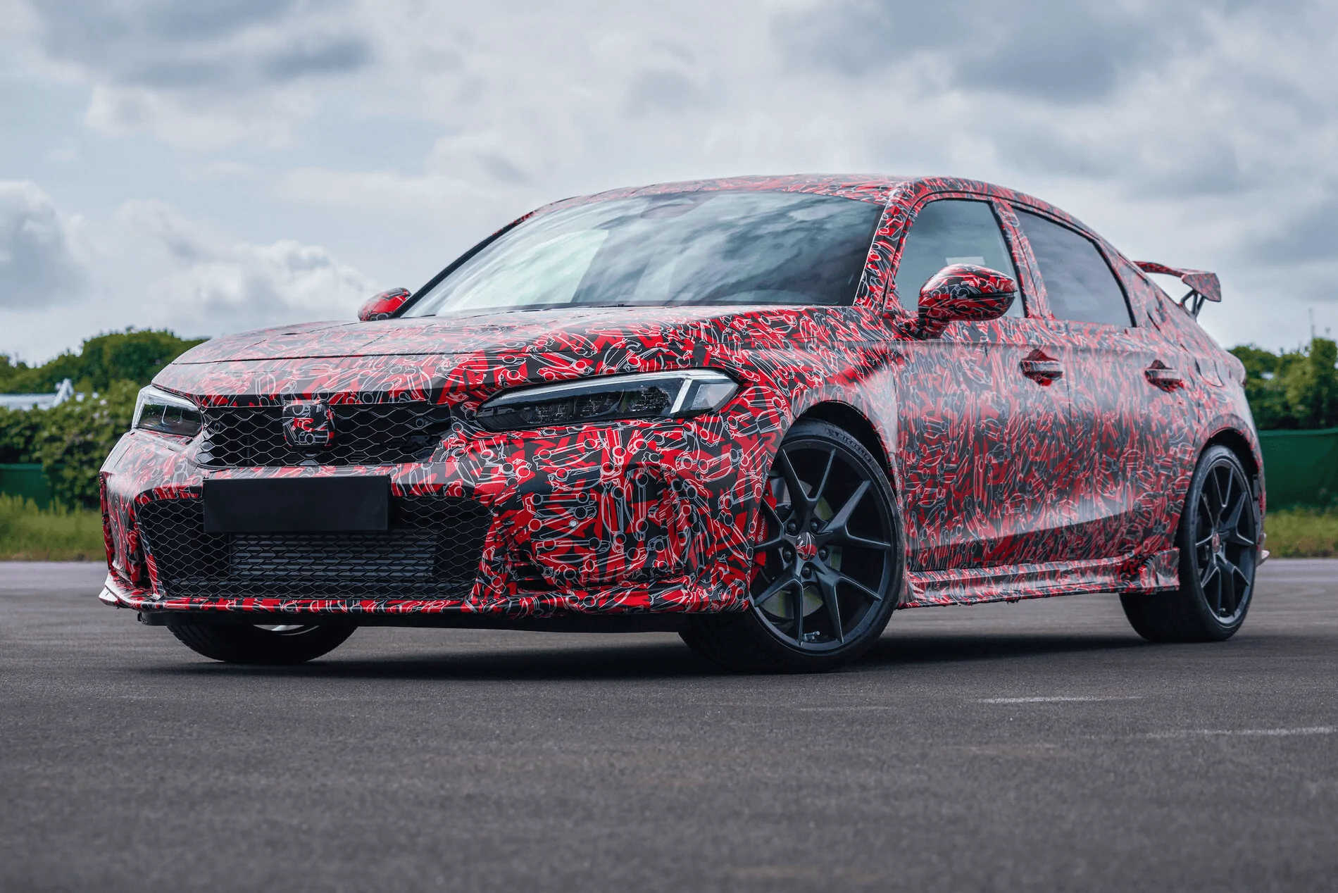 11th Gen Honda Civic 2023 Civic Type R Official Teaser From Honda!! "Ready for Nurburgring Testing." 1633362765457