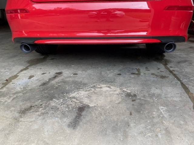 11th Gen Honda Civic 2022 Civic EX exhaust modified with Magnaflow muffler and custom tail pipes Civic tips
