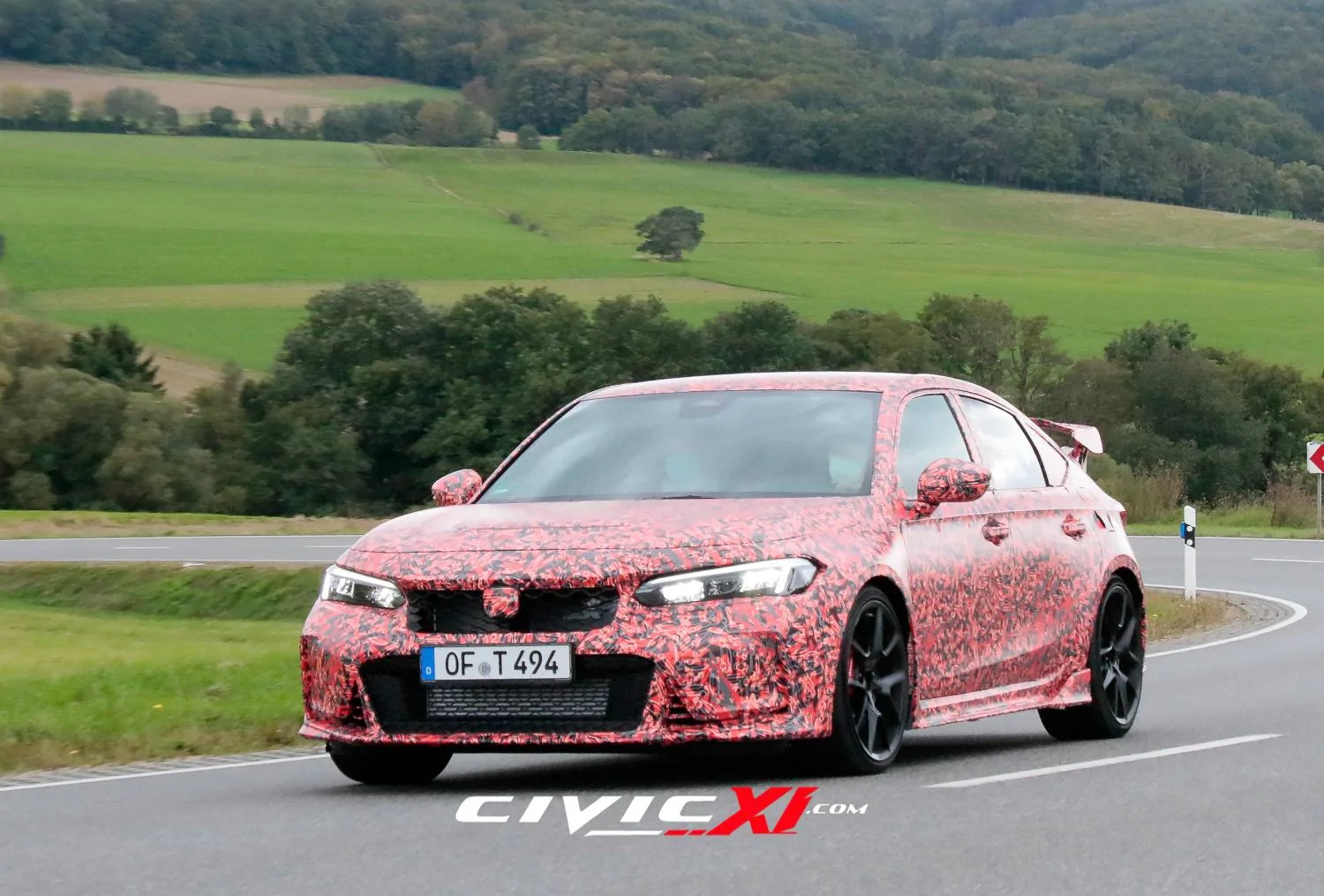 11th Gen Honda Civic 2022 Civic Type R spied testing near Nürburgring ahead of next week's track testing! 2022-civic-type-r-spied-near-nurburgring-4-jpg