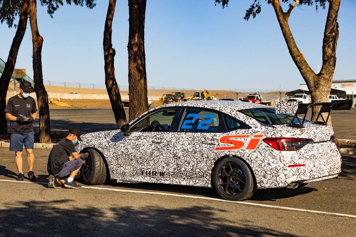 11th Gen Honda Civic Honda Teases 2022 Honda Civic Si Racing Model!! 05 2022 Honda Civic Si Race Car - Team Honda Research West