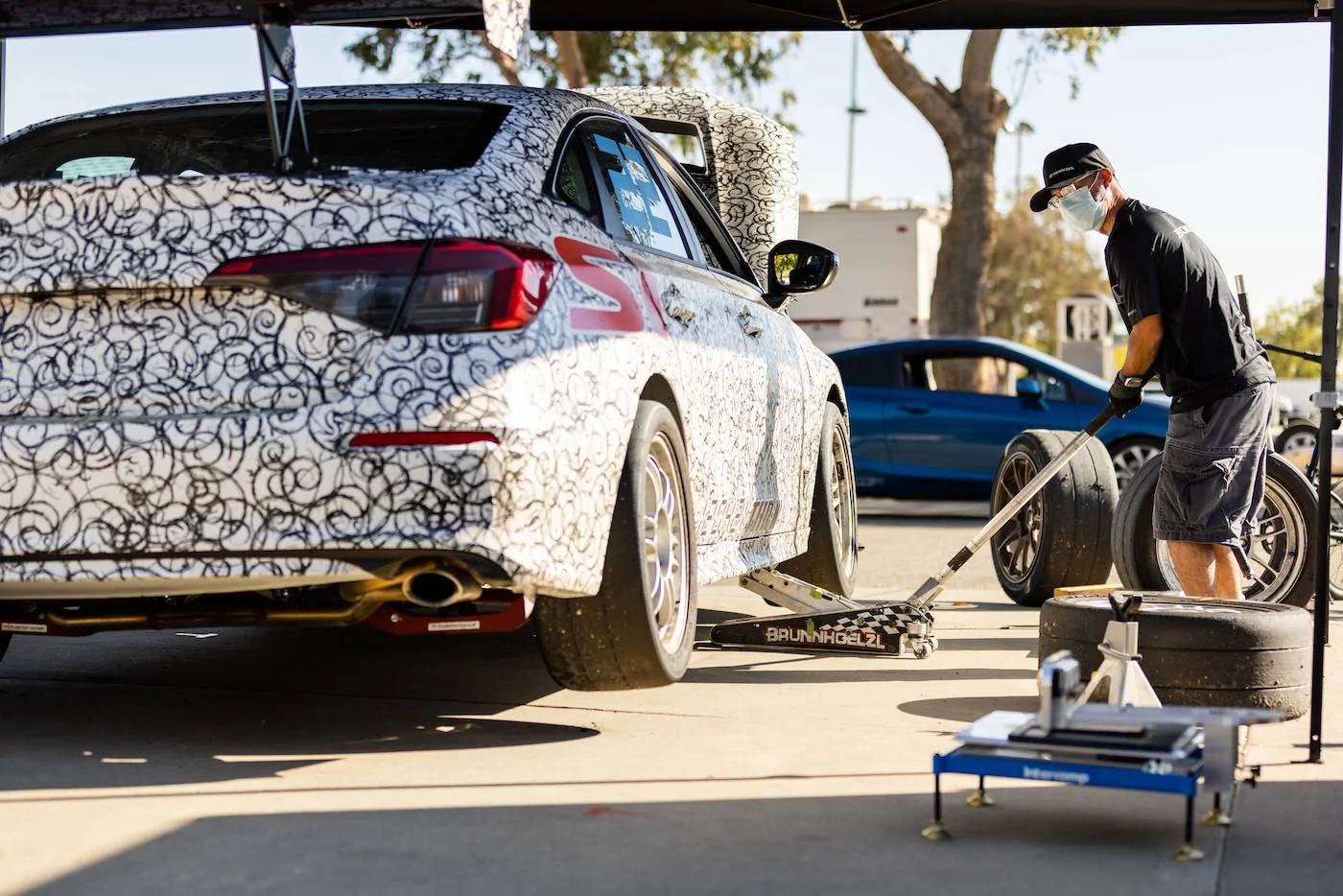11th Gen Honda Civic Honda Teases 2022 Honda Civic Si Racing Model!! 04 2022 Honda Civic Si Race Car - Team Honda Research West