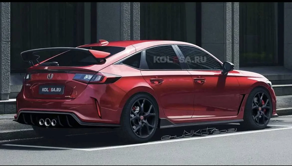 11th Gen Honda Civic 2023 Civic Type R Rendering based on Honda Teaser Images 0F23965C-ED7C-4797-AF71-7082E1F88792