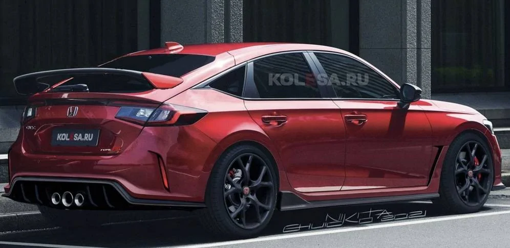 11th Gen Honda Civic ? 3+ Minutes of 2022 Civic Type R Footage - From Nurburgring Grounds. Hood vents revealed! typerlower2