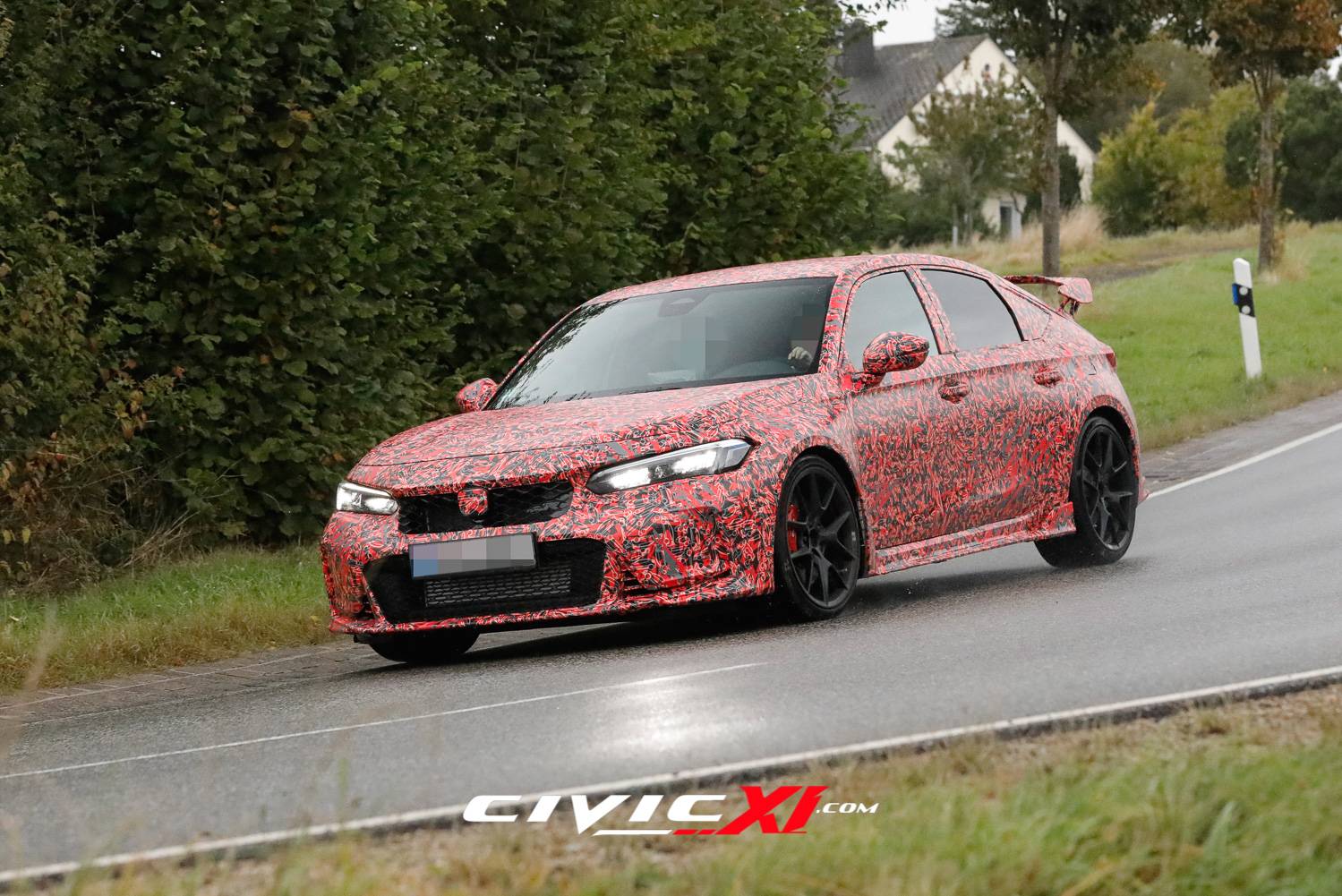 11th Gen Honda Civic ? 2022 Civic Type R Spied Inside & Out (First Interior Shots)! 265/30/19 tires revealed. 2022-civic-type-r-spied-interior-first-look-exterior-closeups-3