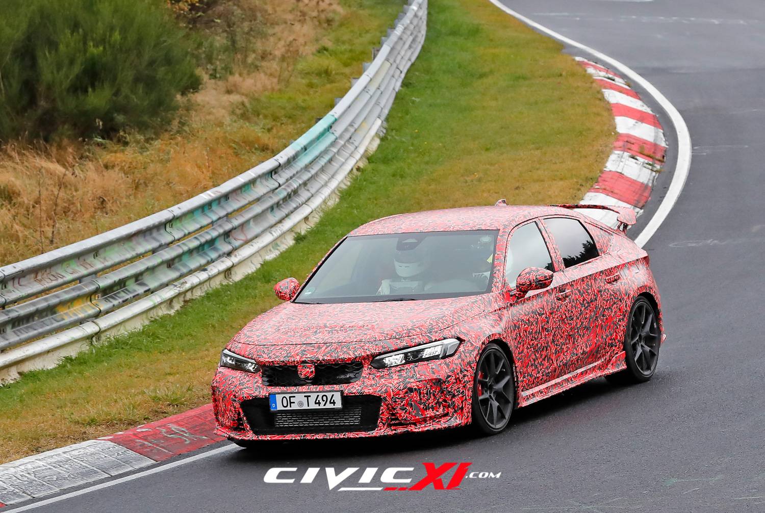 First Video of 2023 Civic Type R Track Testing at