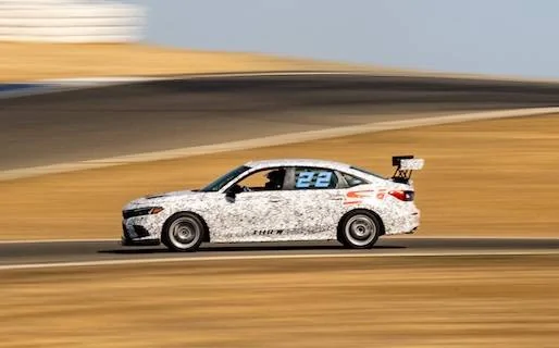 11th Gen Honda Civic Honda Teases 2022 Honda Civic Si Racing Model!! 01 2022 Honda Civic Si Race Car - Team Honda Research West