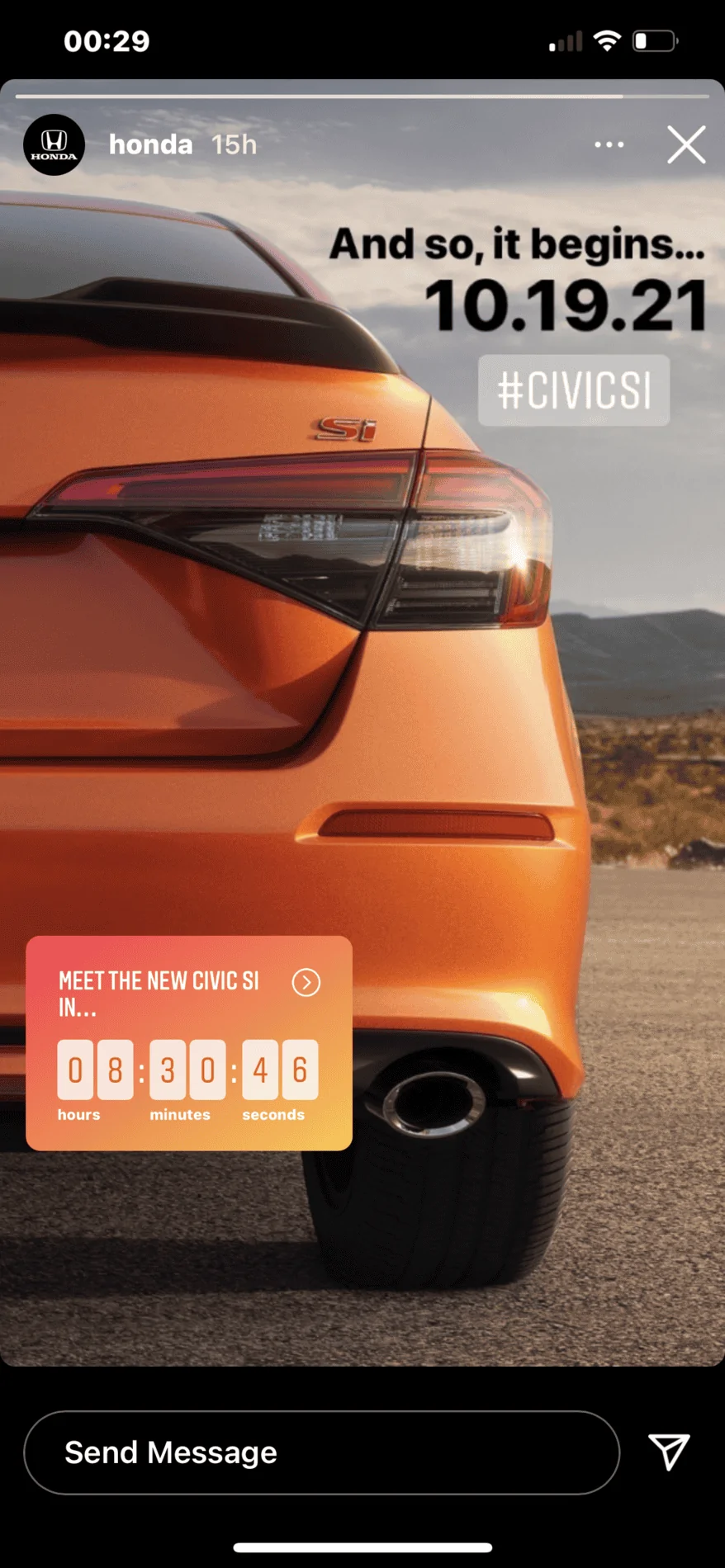 11th Gen Honda Civic 2022 Civic Si reveal tomorrow Oct 19 @ 9am ET! [teaser image] 73B6941B-5B33-4EB6-A4ED-3CDD26A329F8