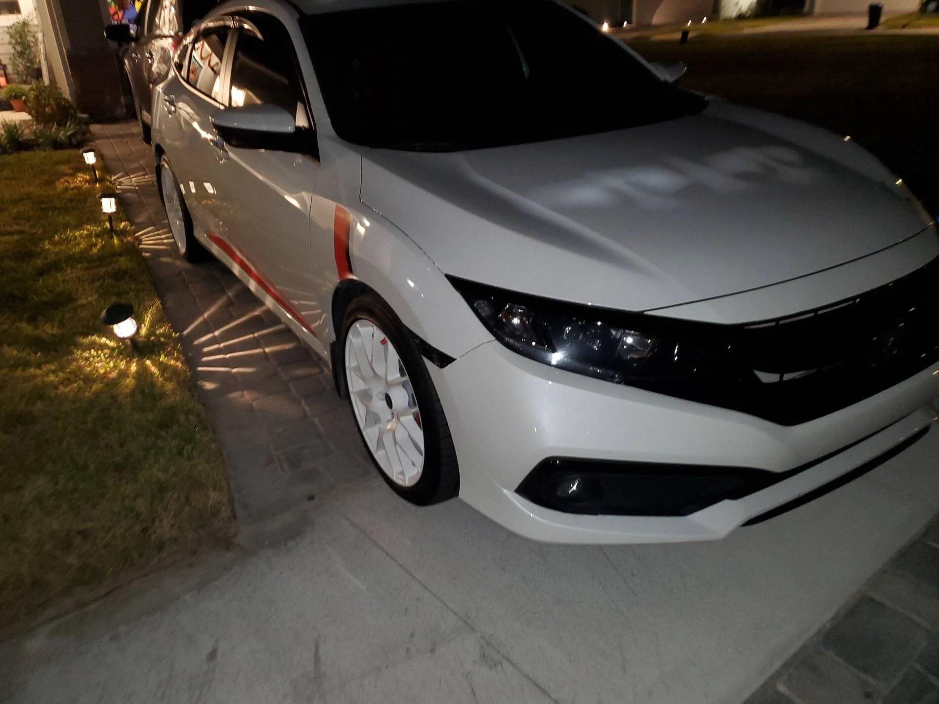 11th Gen Honda Civic New wheels on my sport 19 20211018_210321