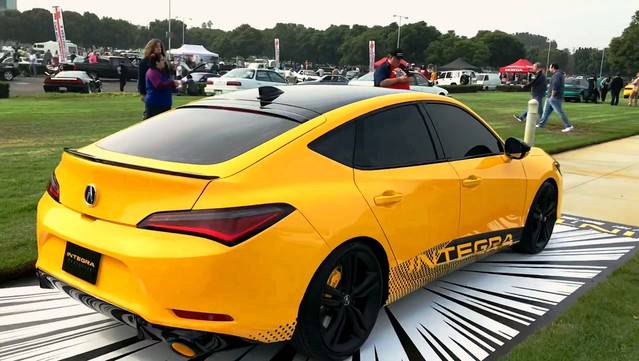 11th Gen Honda Civic For those who want an Si hatch... presenting the 2023 Acura Integra Hatchback 2023-Acura-Integra-Exclusive-1st-time-in-public