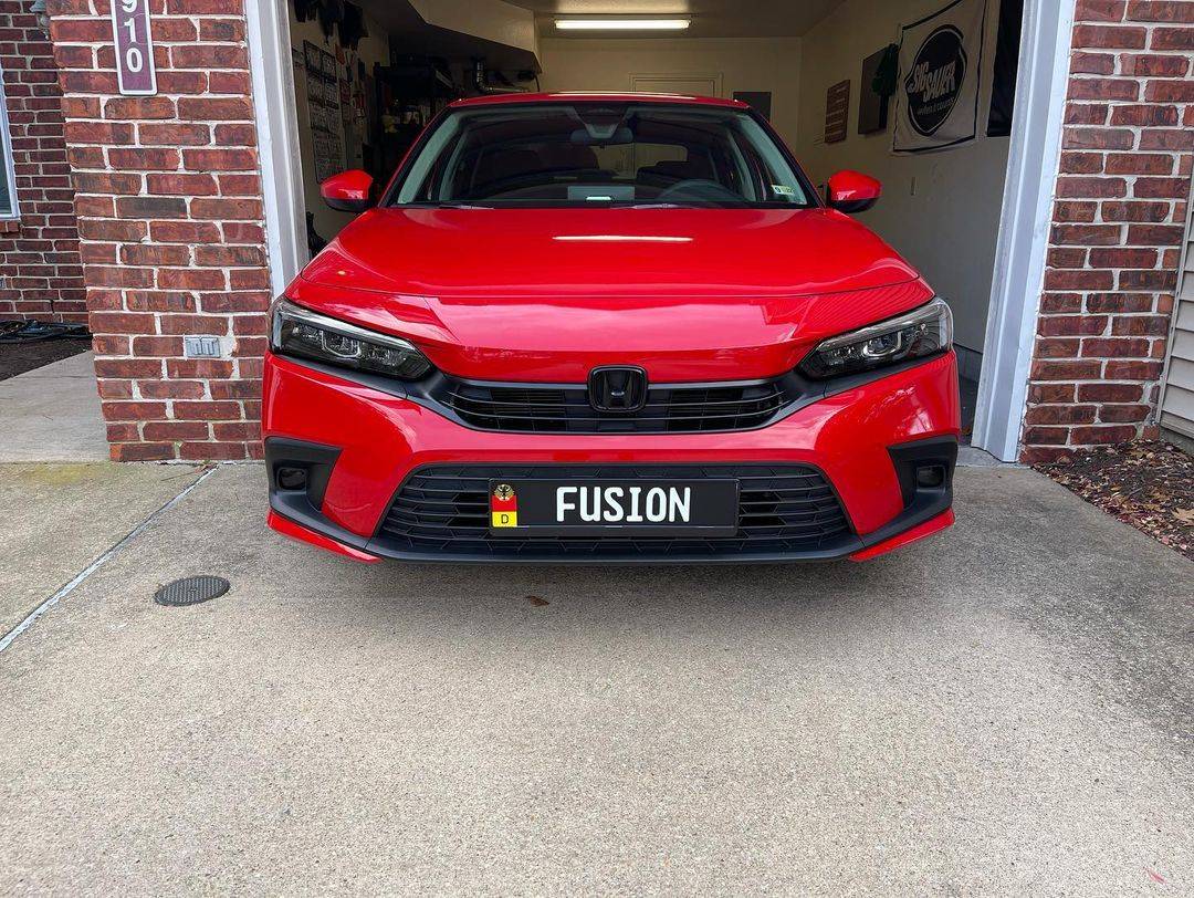 11th Gen Honda Civic Official RALLYE RED 2022+ 11th Gen Civic & Si Thread Modified 2022 Civic Rally Red Sedan 2