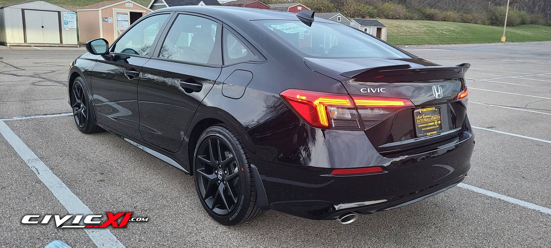 11th Gen Honda Civic Picked up my crystal black 2022 Civic Si today Crystal Black 2022 Civic Si  2