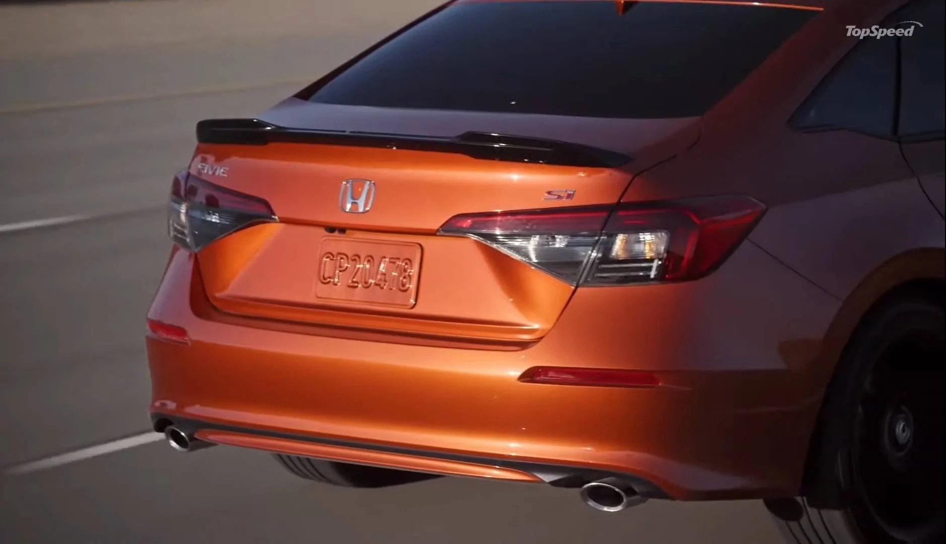 11th Gen Honda Civic Blazing Orange Si video Screenshot_20211126-122910_YouTube-01