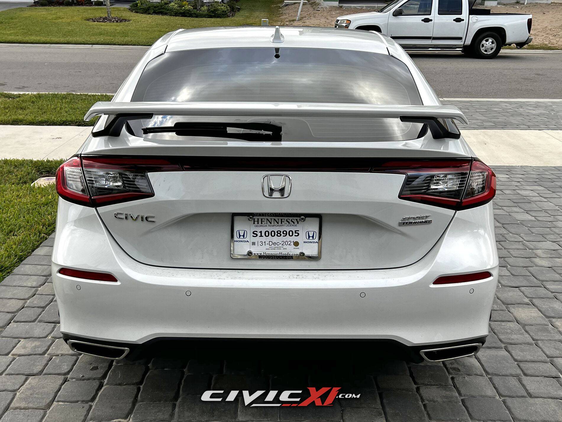 11th Gen Honda Civic HPD wing installed on 2022 Civic Hatchback - pics & instructions HPD wing installed on 2022 Civic Hatchback - pics & instructions 1
