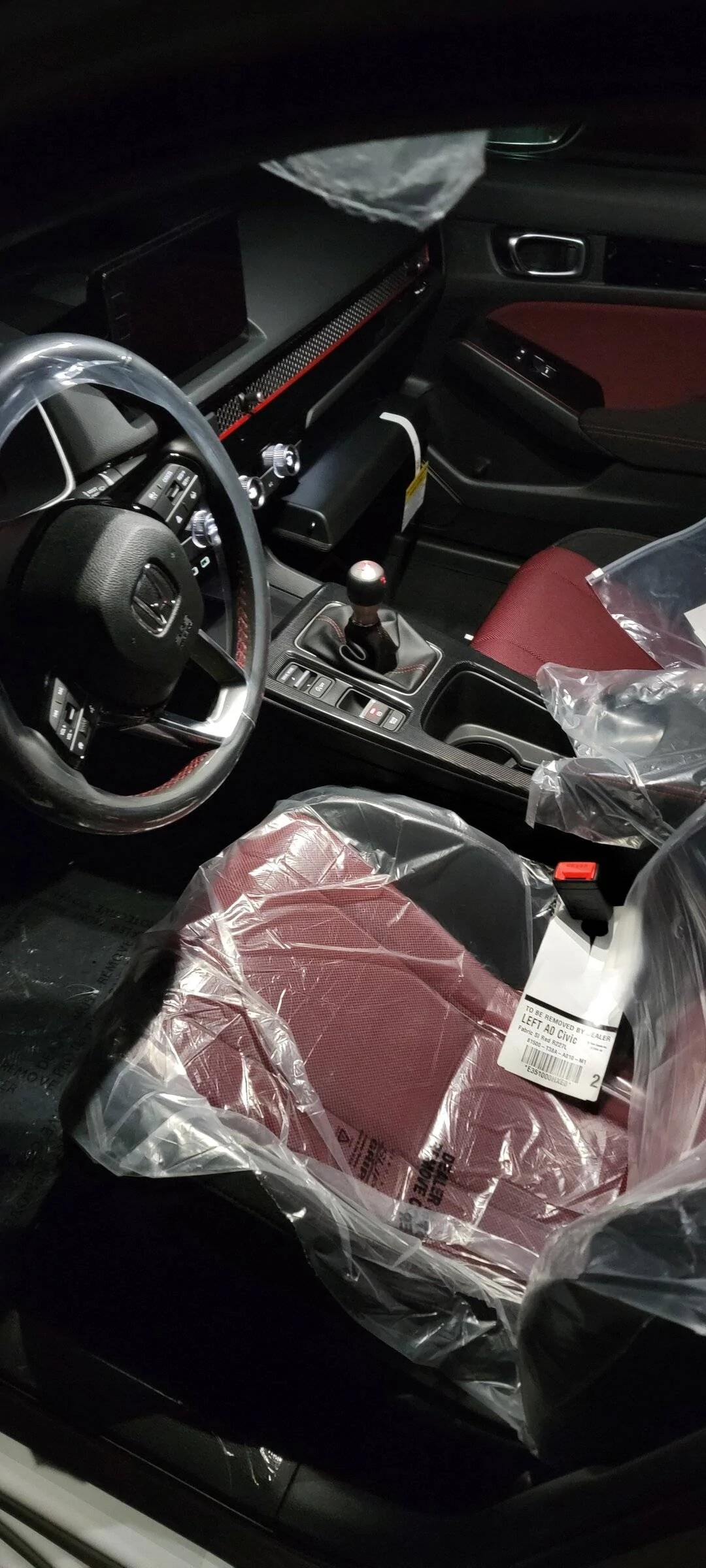 11th Gen Honda Civic My Si fresh off the truck 20211201_190107