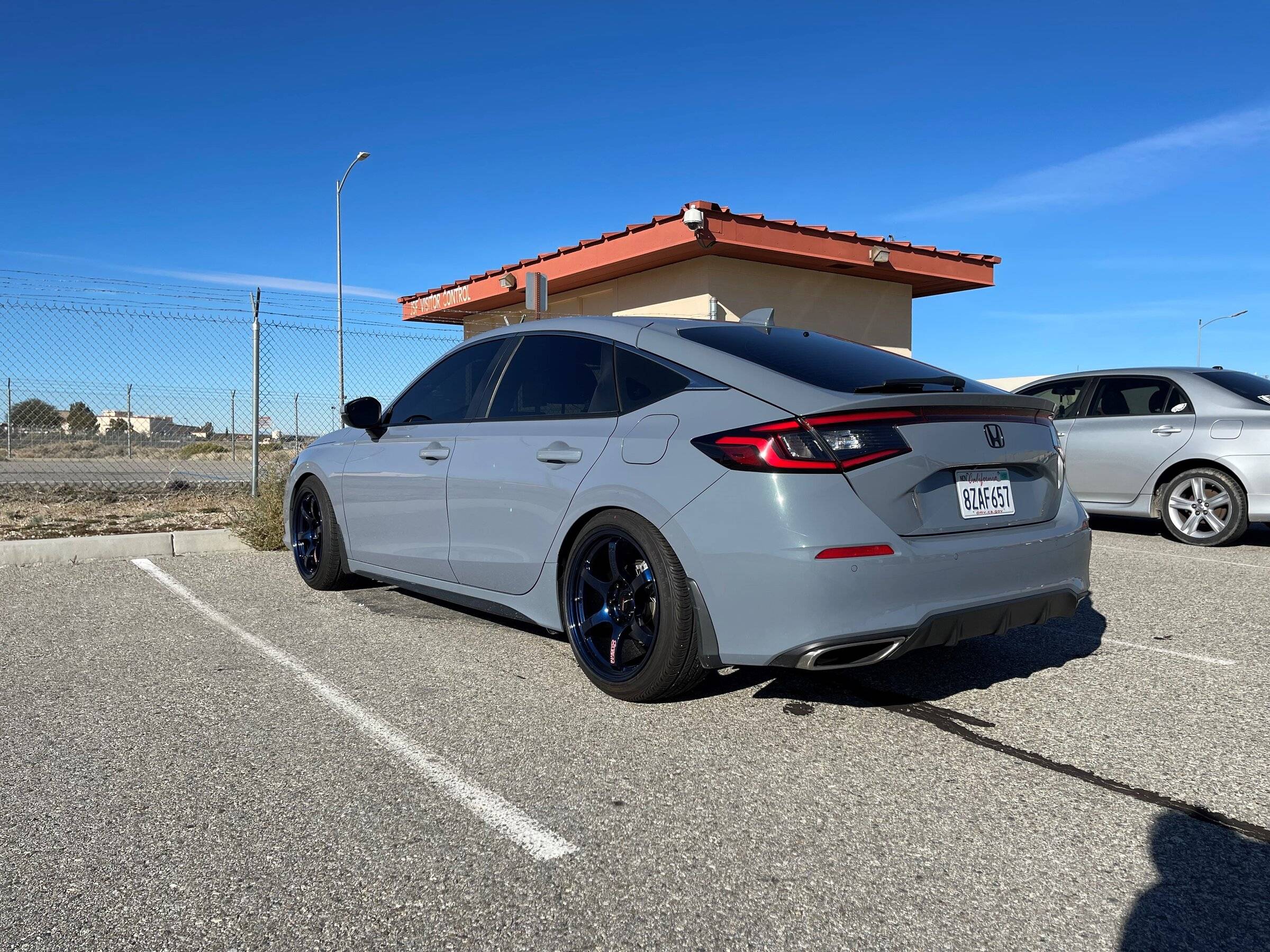 11th Gen Honda Civic My Sonic Gray Pearl 2022 Civic hatch build - lowered on H&R sports, Gram Lights 57dr, Ktuner + PRL Stage 1 yer