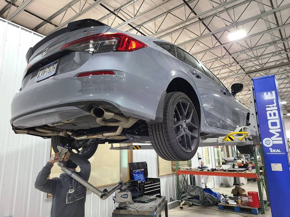 11th Gen Honda Civic 2022+ Honda Civic Exhaust System Development 271263629_5250617418300754_8778294558286859796_n