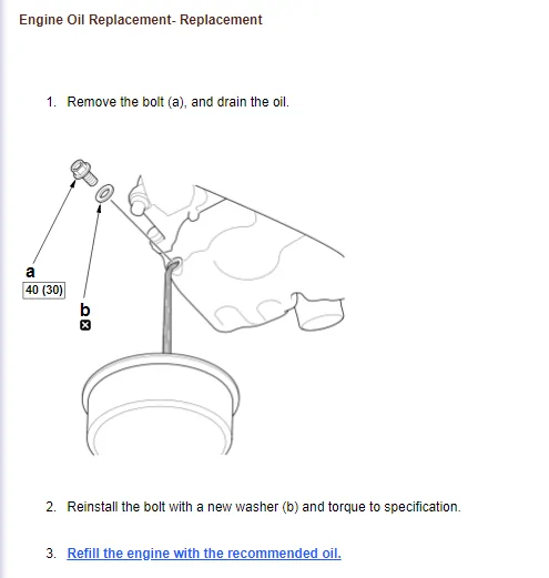 11th Gen Honda Civic Oil Change Service Official DIY Instructions for 2022 Civic 1.5L and 2.0L 1641581971376