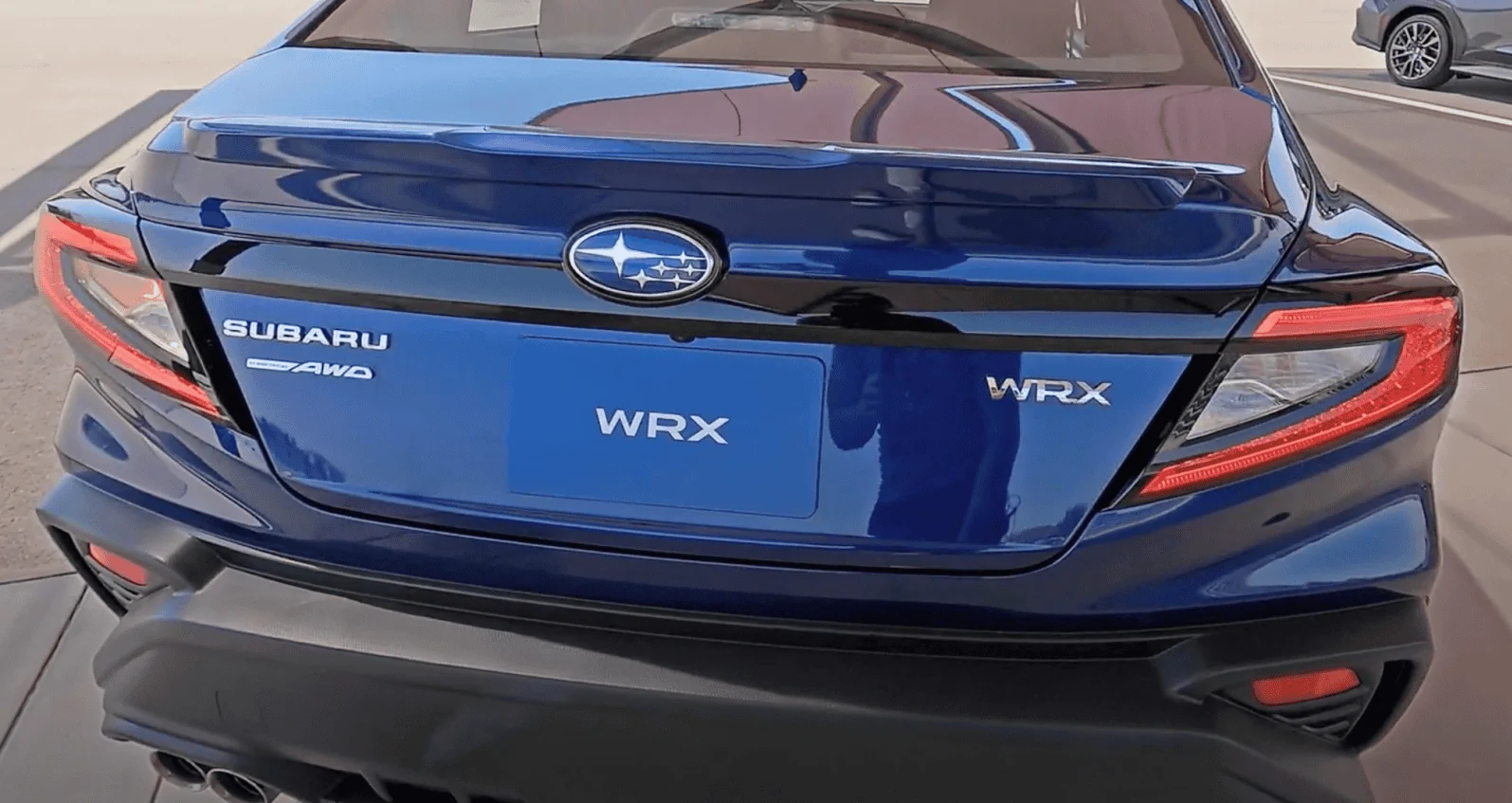 11th Gen Honda Civic Classy Si vs Mad Max WRX 2022-WRX-Rear-Bumper