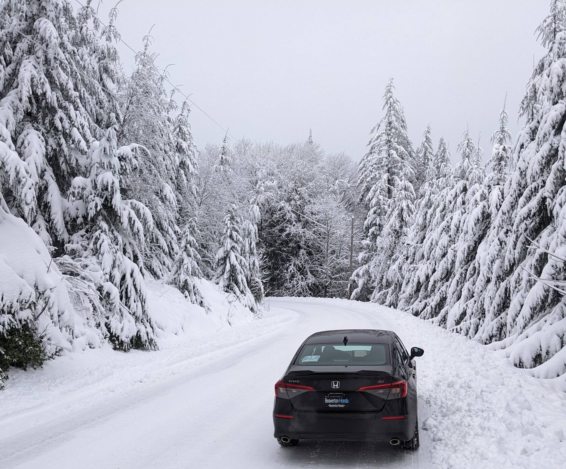 11th Gen Honda Civic Si in rain & snow? PXL_20211229_220849887