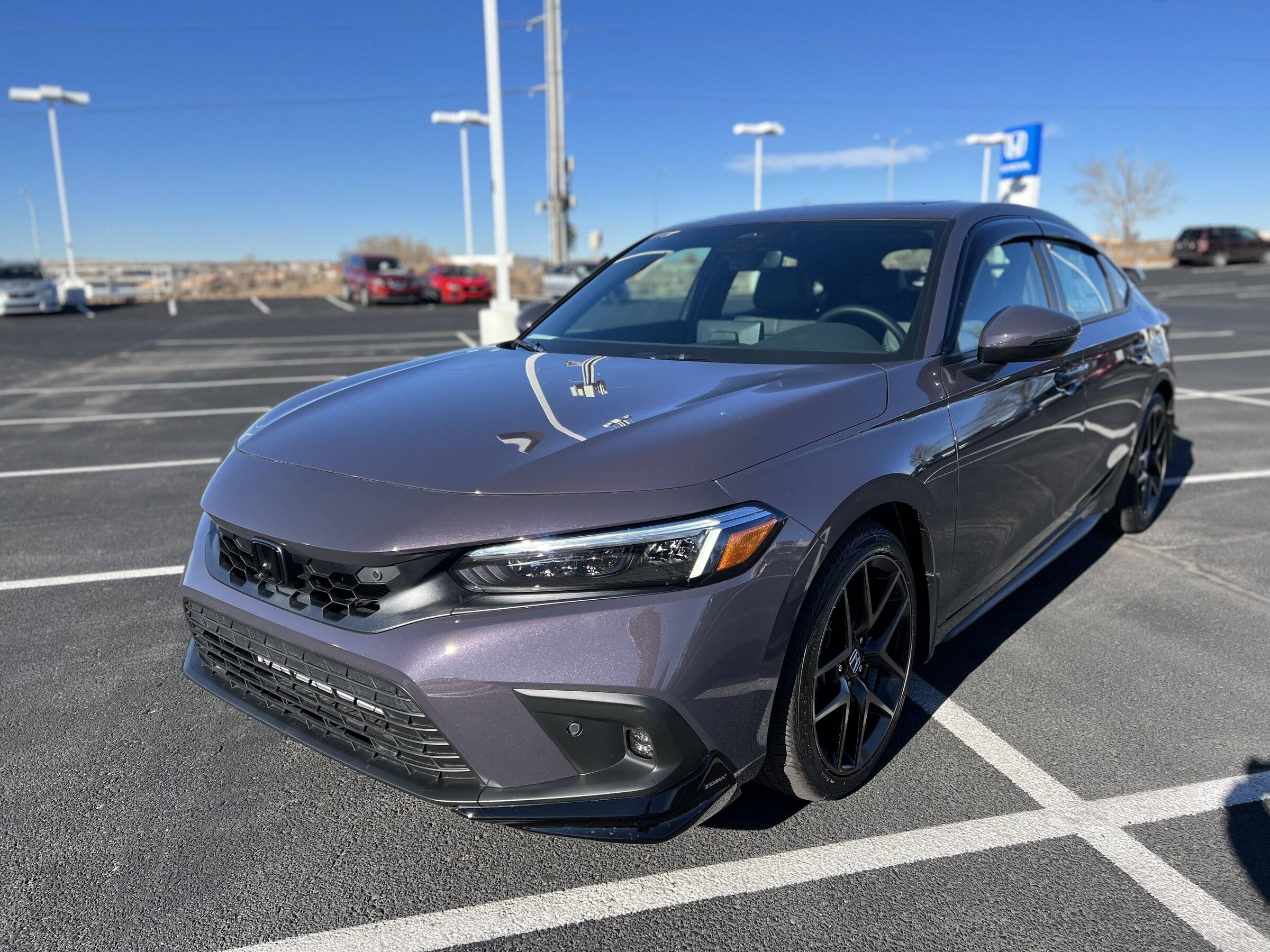11th Gen Honda Civic Smokey Mauve Pearl 2022 Civic Hatchback with HPD Kit AB04997C-B39B-4588-A307-968A28AF554A