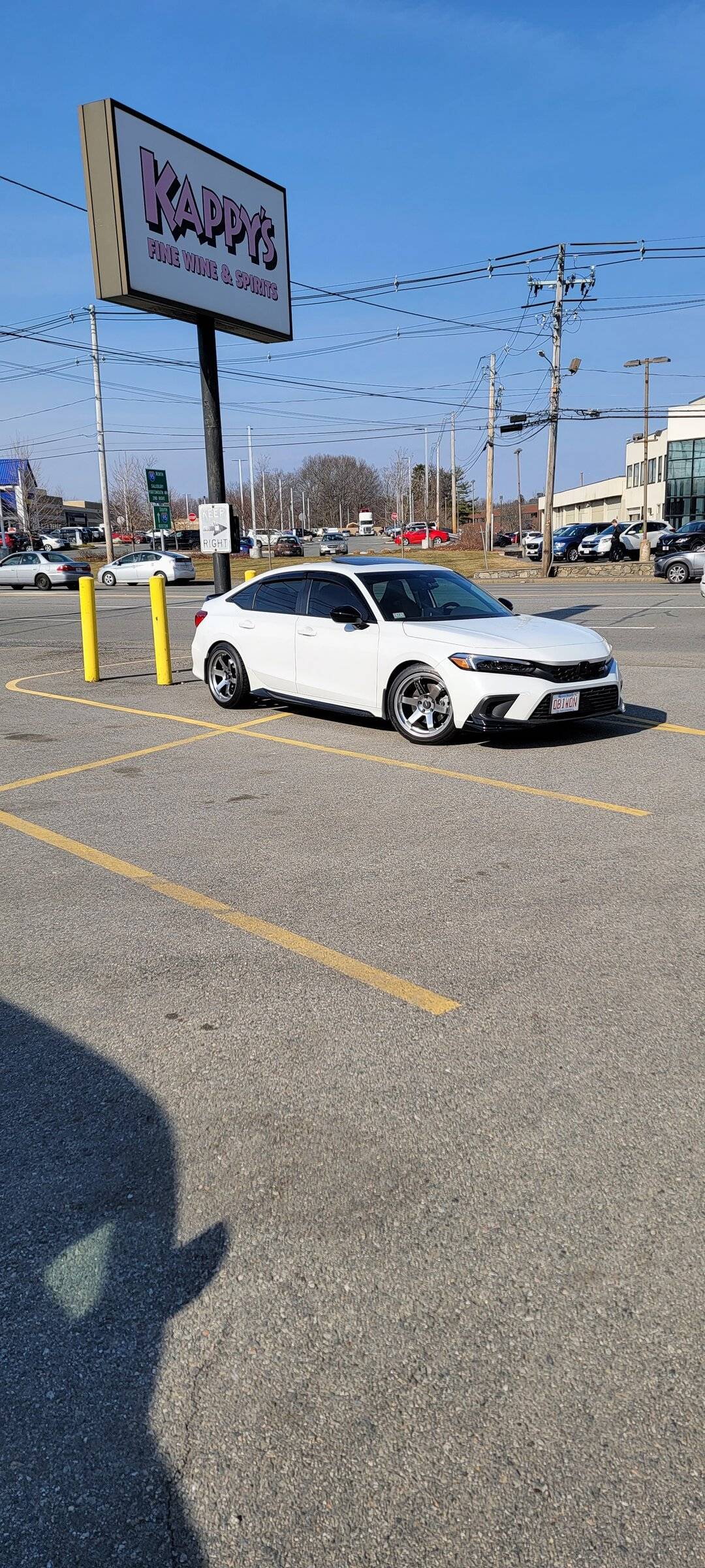 11th Gen Honda Civic For Sale: Avid1 av06 18x9.5 +38 with 245/40 Nitto Neo tires 20220311_142740