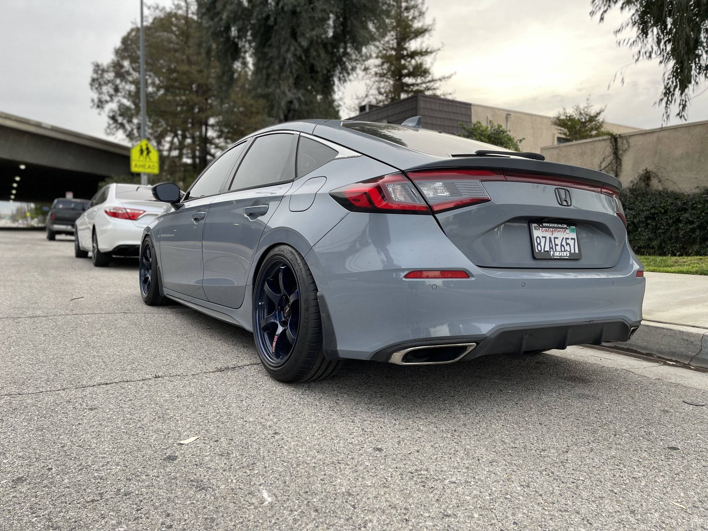 11th Gen Honda Civic My Sonic Gray Pearl 2022 Civic hatch build - lowered on H&R sports, Gram Lights 57dr, Ktuner + PRL Stage 1 500D70B8-C23E-4D01-BF60-7E1C769AB3E0