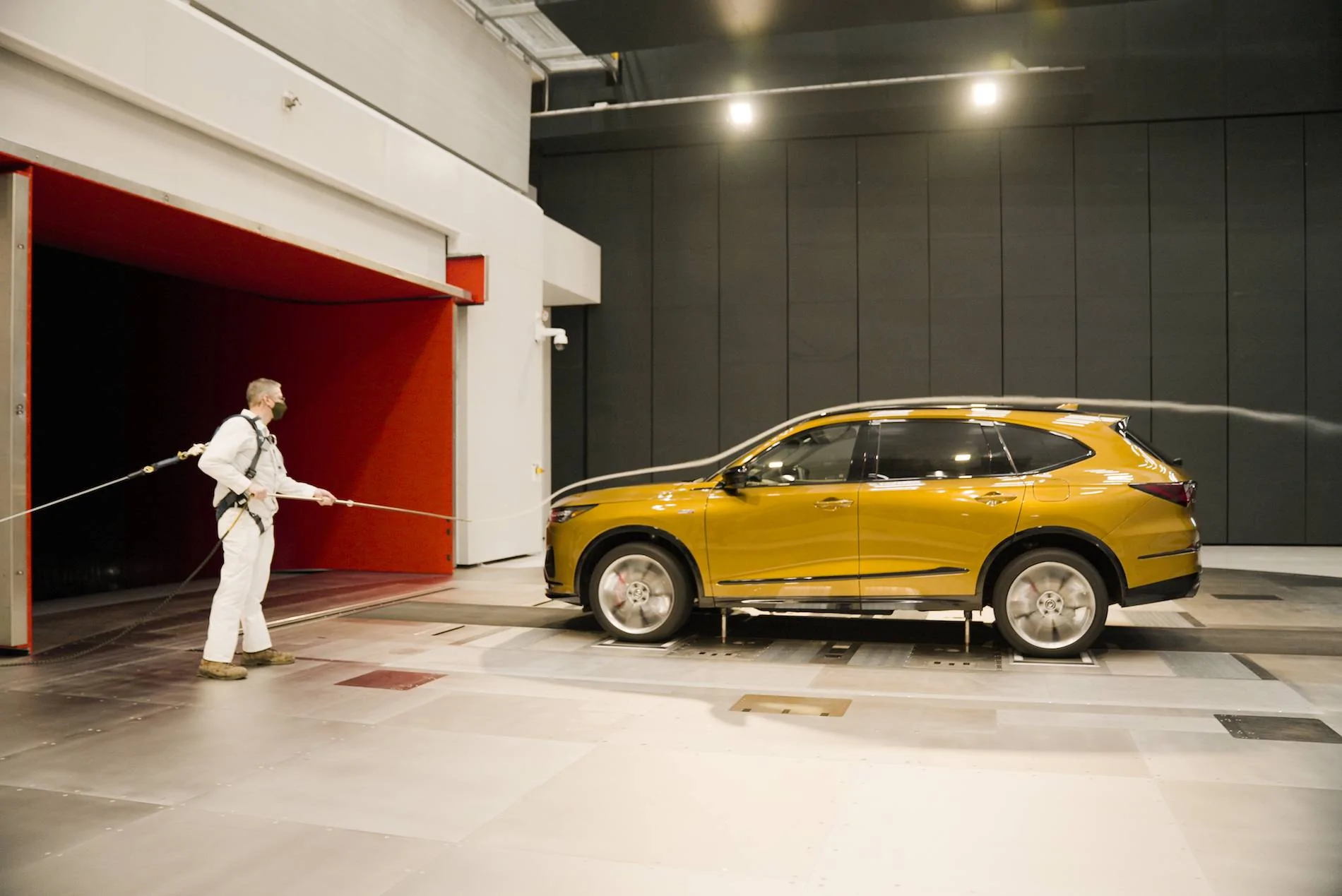 11th Gen Honda Civic Honda Opens New World-Class Wind Tunnel in Ohio Acura MDX Type S Aerodynamics Testing