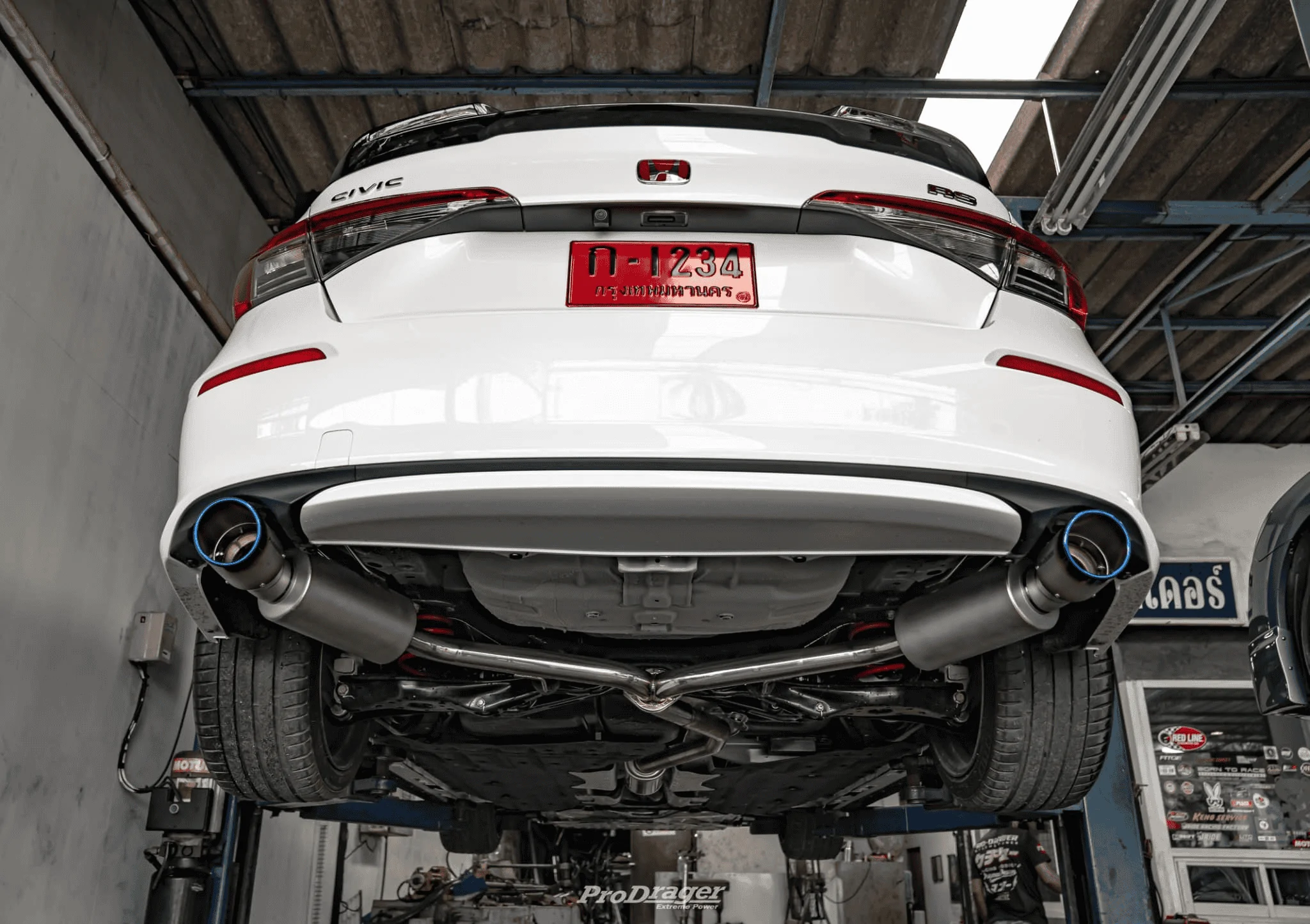 11th Gen Honda Civic ProDrager Exhaust System for 2022+ 11th Gen Honda Civic + Sound Clip 1649381620618