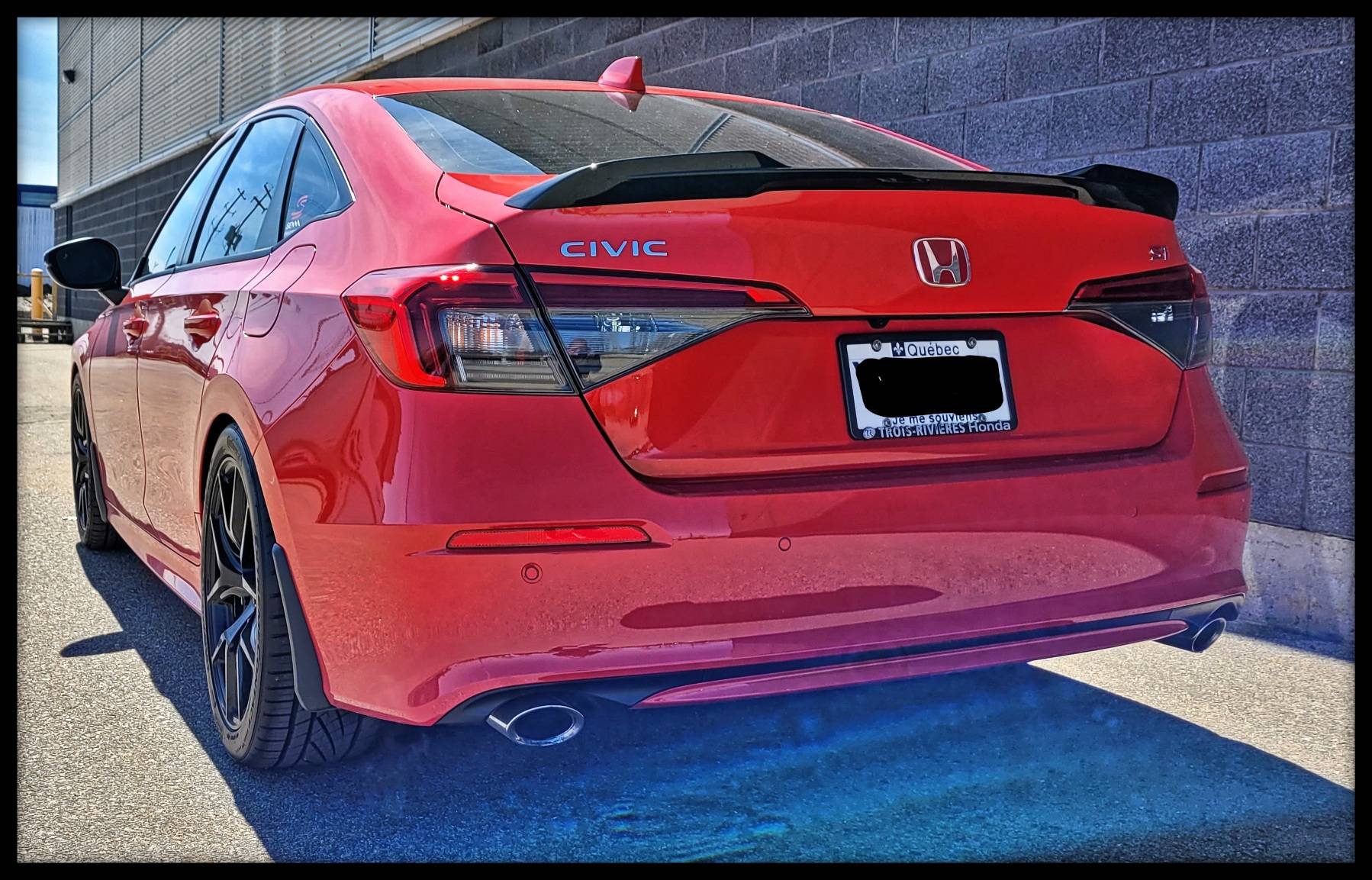 11th Gen Honda Civic 10th Gen Eibach Sportline Springs installed on 11th Gen Civic Sport 2022-04-18-15-30-26-021