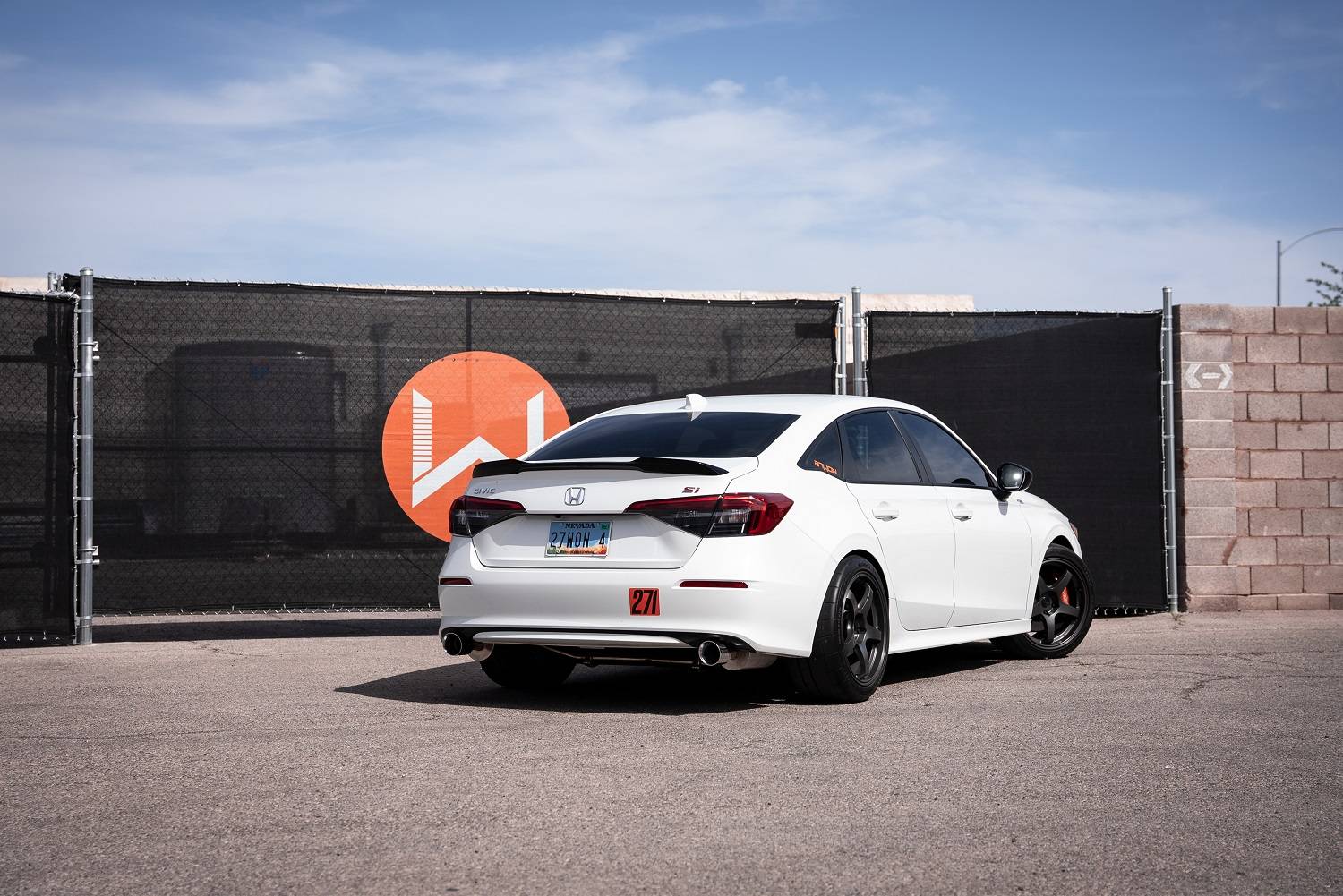 11th Gen Honda Civic 27WON Dual exit Si exhaust system for  2022+ Civic FE1 Chassis OEM+ Like Fitment 11th Gen Civic 27WON Honda Performance_