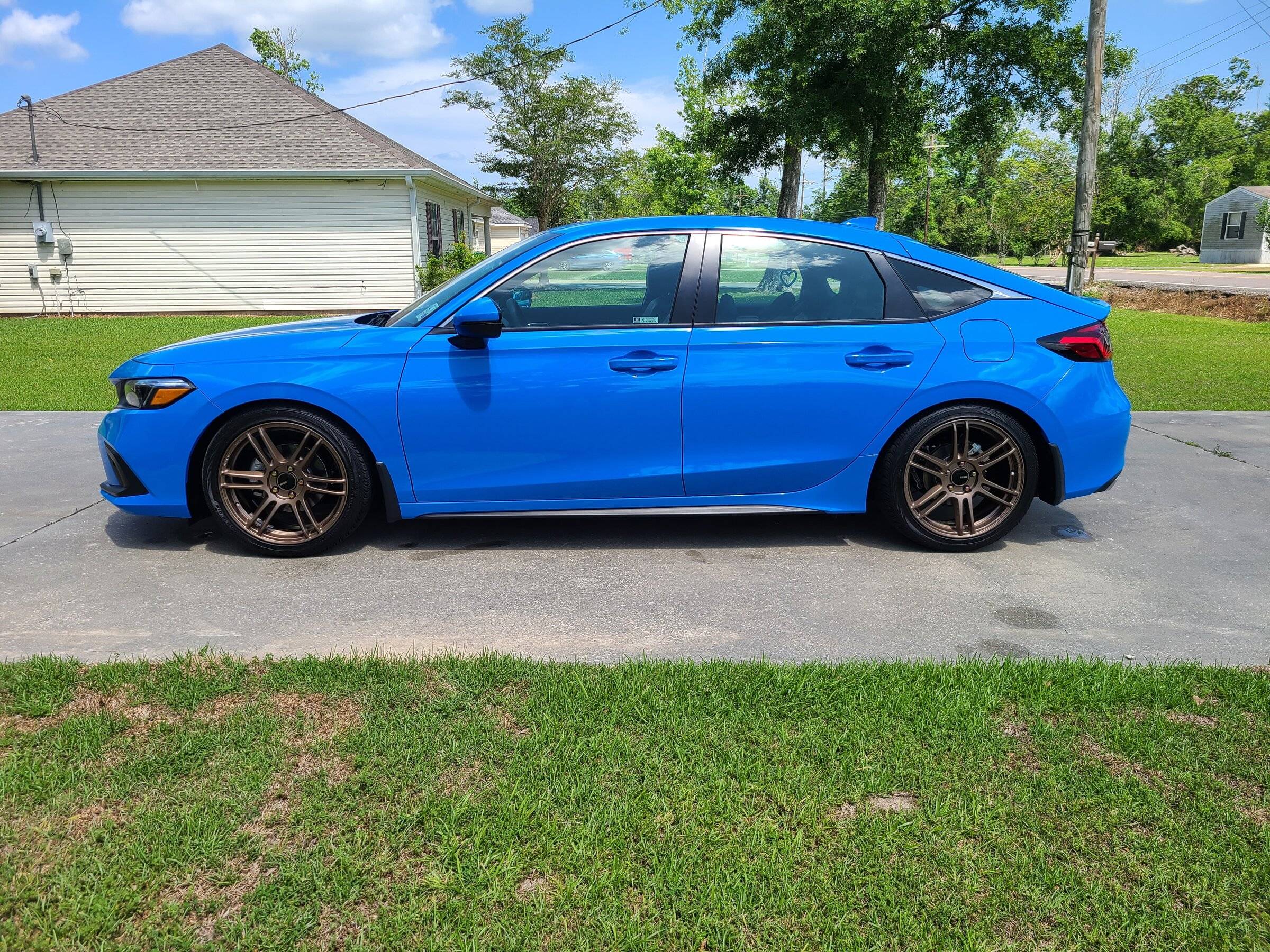 11th Gen Honda Civic The Wife's Boost Blue Sport Touring 20220503_143753