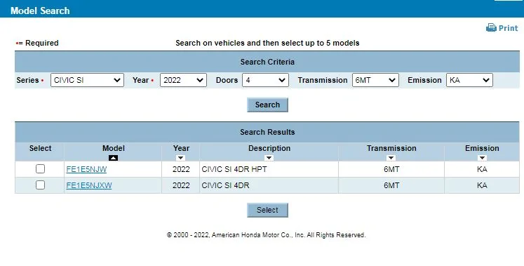 11th Gen Honda Civic "Looks" like 2023 Si "may not" be getting new colors, AND losing HPT's...!?!? Maybe dropping color upcharge??? si22