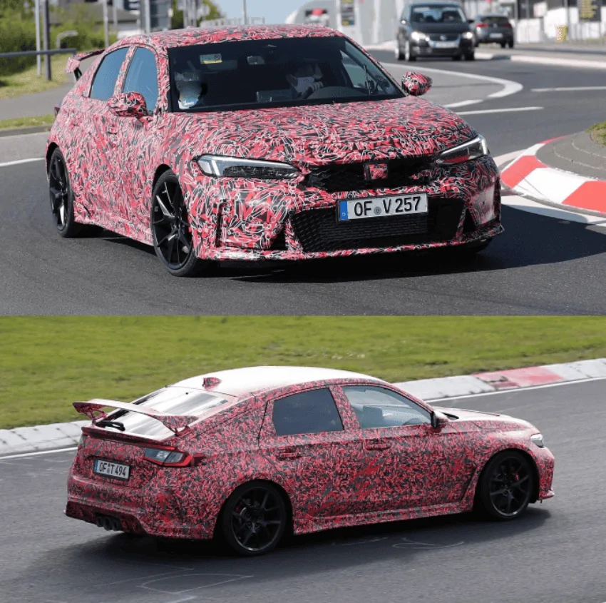 11th Gen Honda Civic 2023 Civic Type R Pictures @ Nurburgring/Street Driving 1653958272099