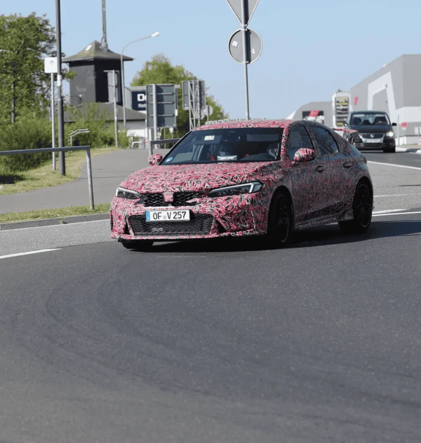 11th Gen Honda Civic 2023 Civic Type R Pictures @ Nurburgring/Street Driving 1653958413025