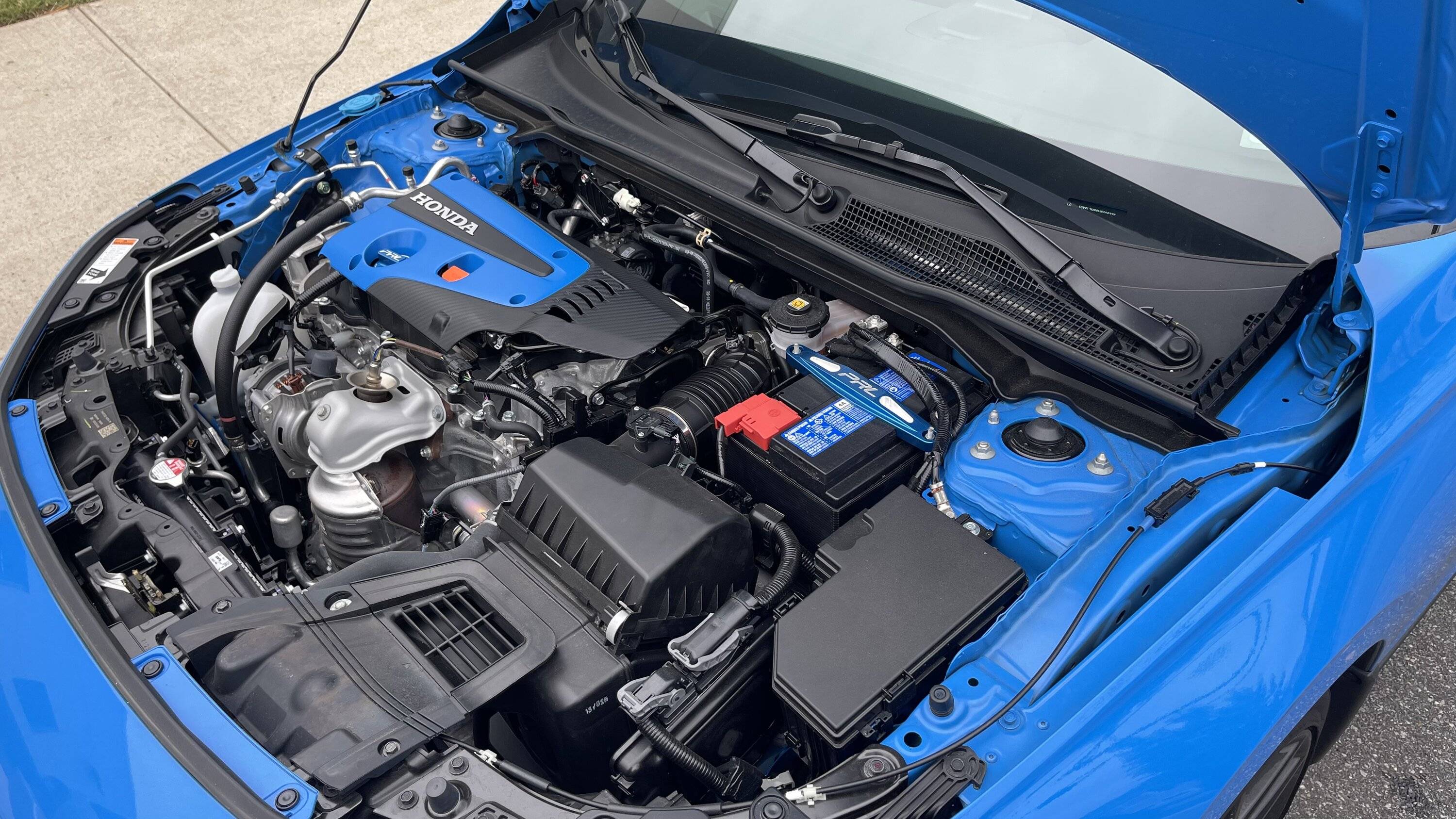11th Gen Honda Civic It fits!! Painted Boost Blue CTR engine cover (NEW pics inside! 6/16) E72403D2-A77A-4EB7-90D5-03913A9D5A98