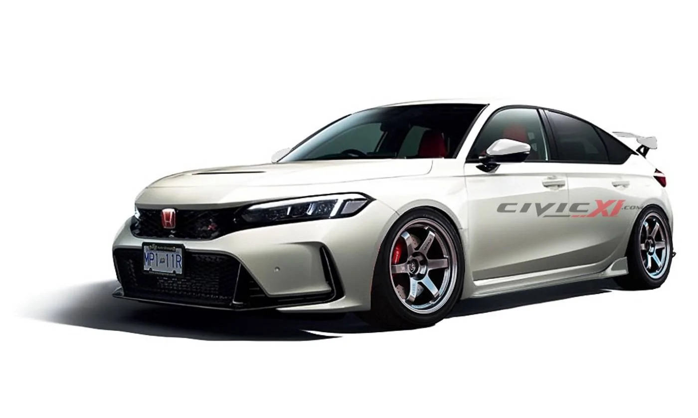 11th Gen Honda Civic FL5 Civic Type R Renderings (Different Colors + Wheels) fl5-civic-type-r-renderings-1