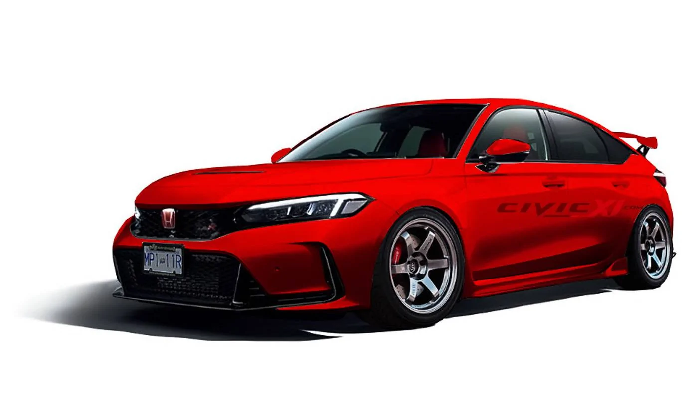 11th Gen Honda Civic FL5 Civic Type R Renderings (Different Colors + Wheels) fl5-civic-type-r-renderings-3