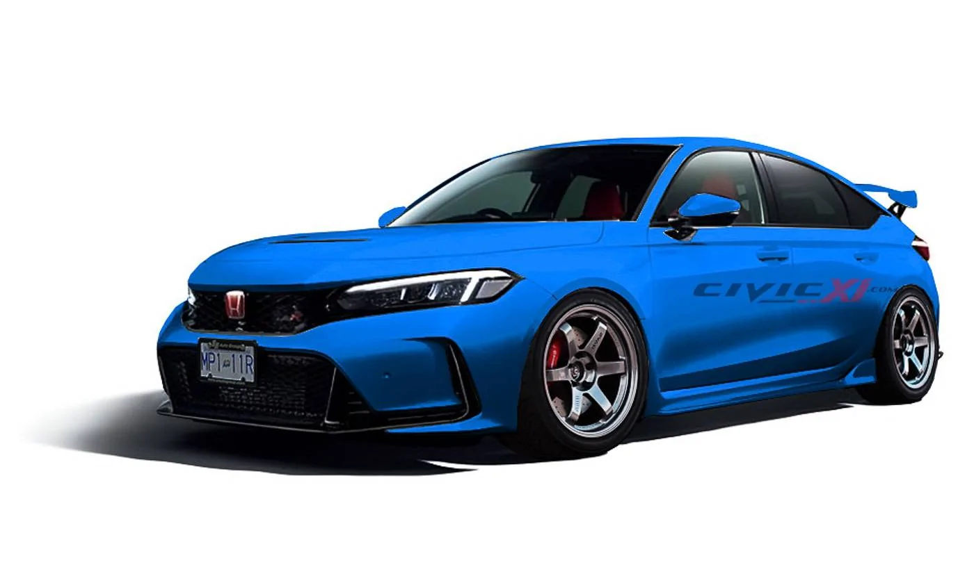 11th Gen Honda Civic FL5 Civic Type R Renderings (Different Colors + Wheels) fl5-civic-type-r-renderings-4