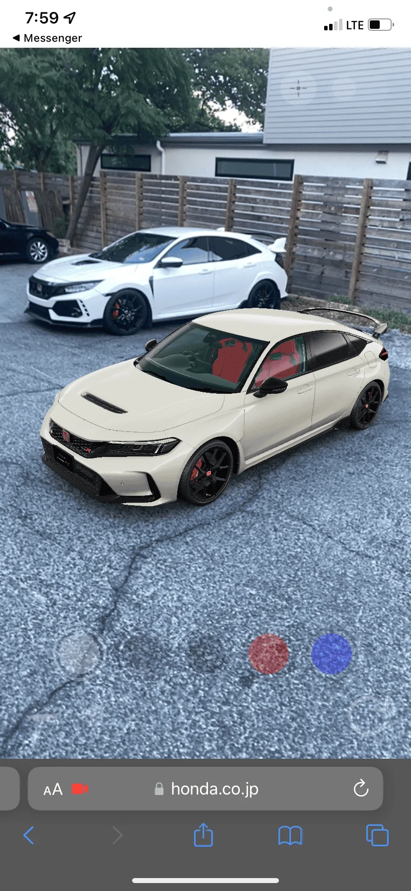 11th Gen Honda Civic 360 Degree Color Preview Visualizer For All FL5 Factory Colors IMG_0856
