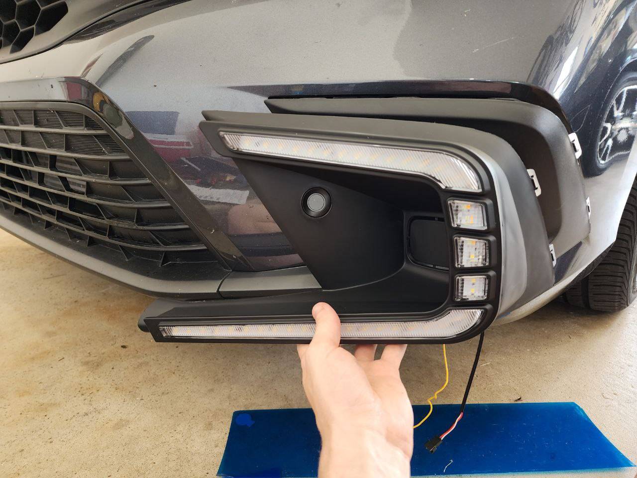 11th Gen Honda Civic Hatchback Touring DRL Trim LEDs photo_2022-09-10_16-12-12