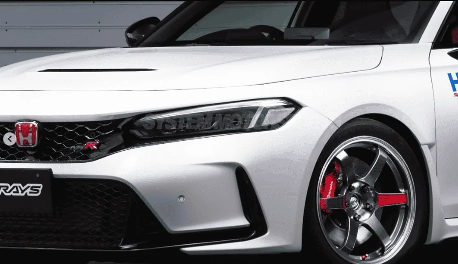11th Gen Honda Civic 2023+ (FL5) Type R bolt pattern TE37 Pressed Graphite 18x9.5 +45 5x120 FL5 11th Gen Civic Type R 2