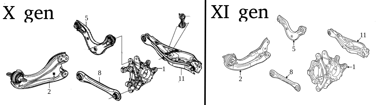 11th Gen Honda Civic My suspension/brakes build…starting with TEIN compare_rear_suspensio