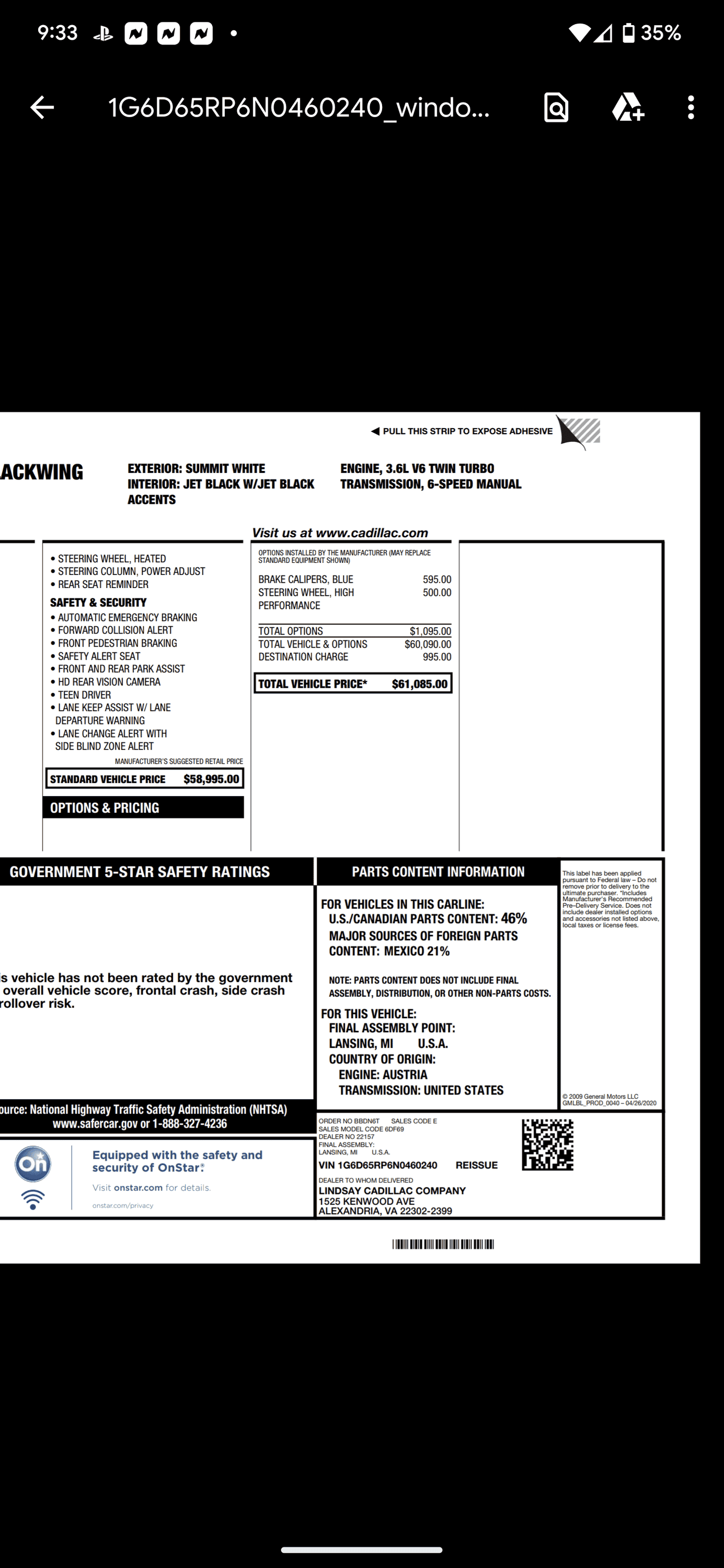11th Gen Honda Civic Backup plans - what's yours? Screenshot_20221002-213336
