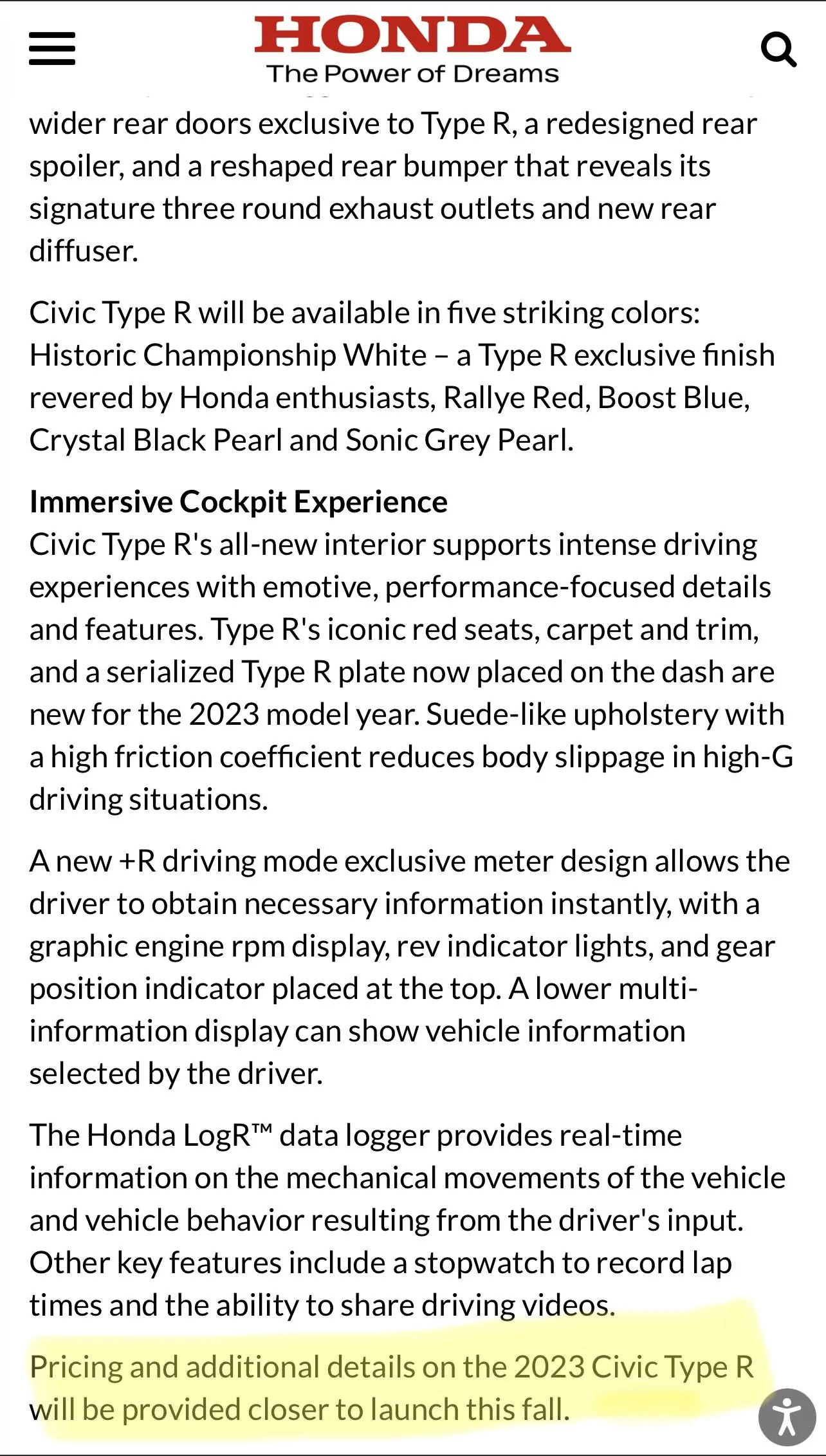11th Gen Honda Civic 2023 Civic Type R Waitlist / Deposit / Reservations List - Check in here! D8C308D1-69B2-4B22-96DE-9CE3C51D5B7C
