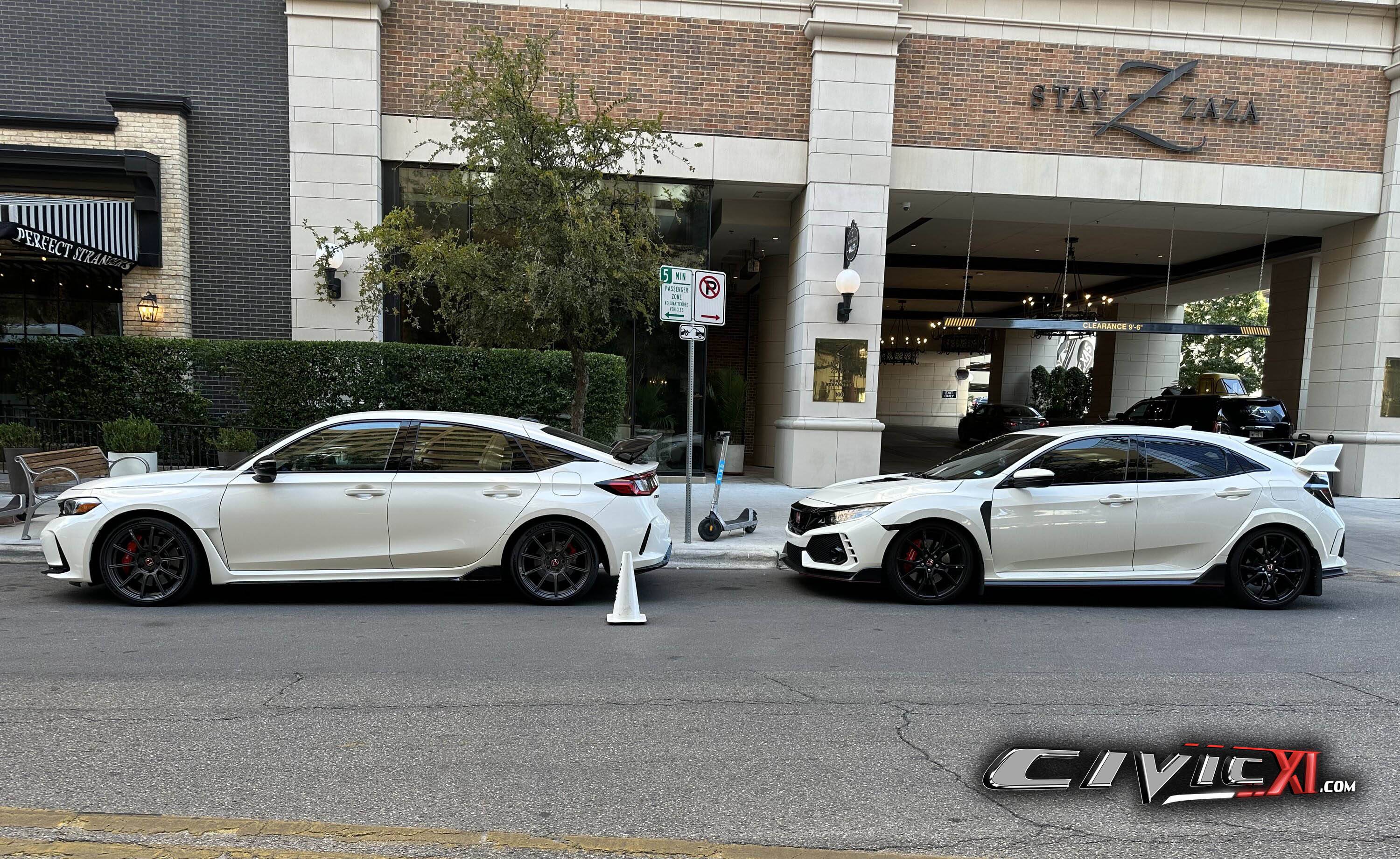 11th Gen Honda Civic Took photos of FL5 Type R media car vs my FK8 (UPDATE: interior pics) Civic Type R FL5 vs FK8 2