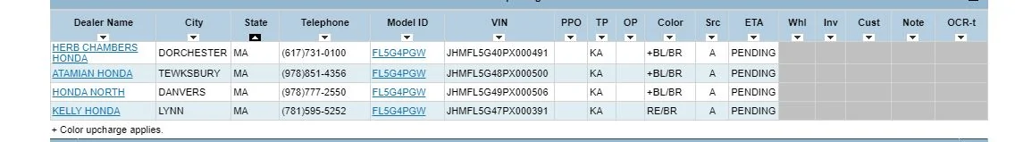 11th Gen Honda Civic 2023 Civic Type R Waitlist / Deposit / Reservations List - Check in here! VIN list MA