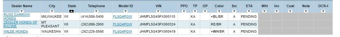11th Gen Honda Civic 2023 Civic Type R Waitlist / Deposit / Reservations List - Check in here! VIN list WI