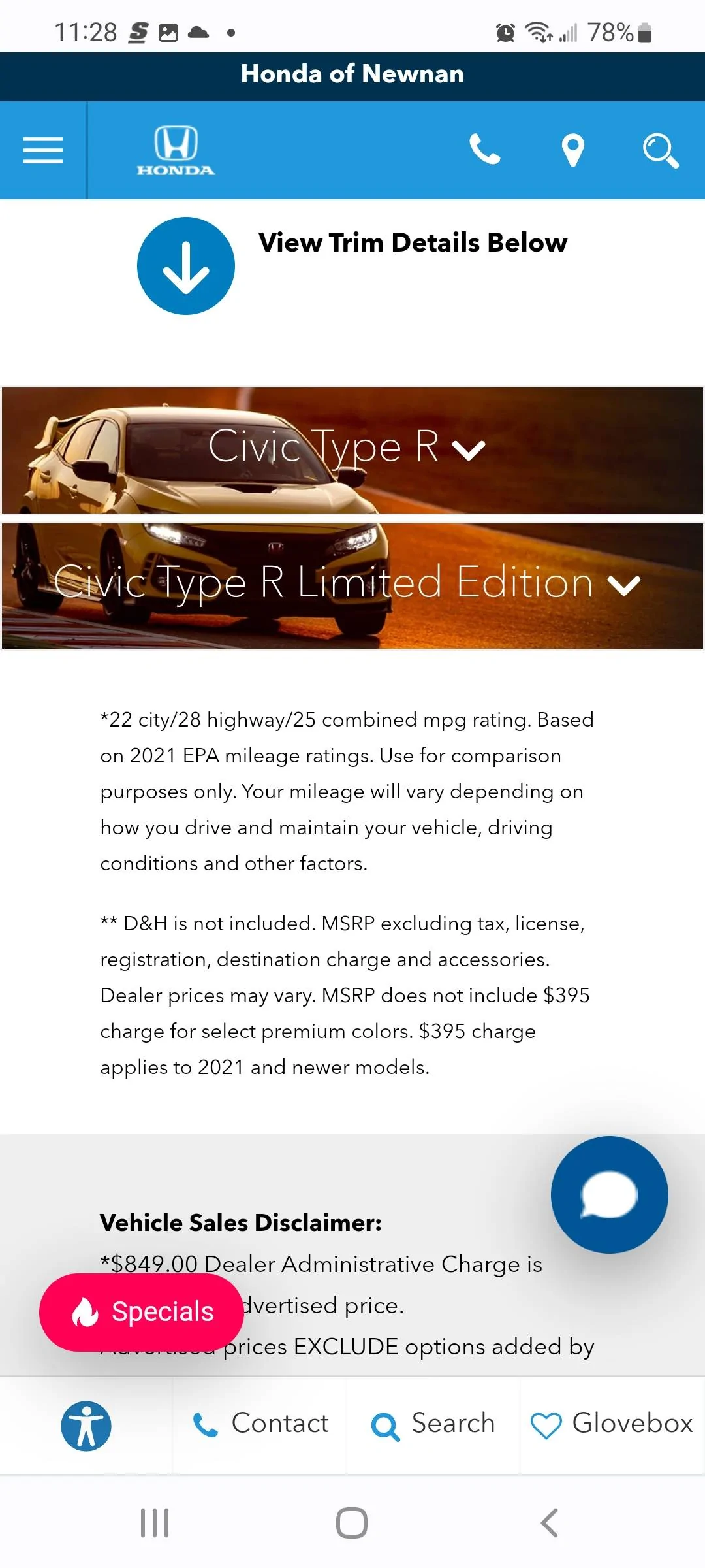 11th Gen Honda Civic 2023 Civic Type R Waitlist / Deposit / Reservations List - Check in here! Screenshot_20221027-232800_Chrom