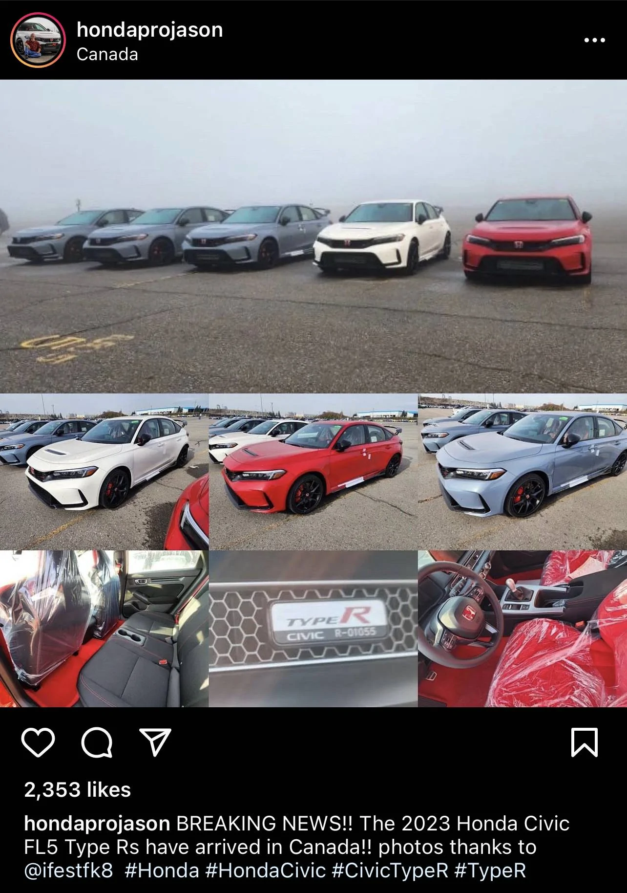 11th Gen Honda Civic 2023 Civic Type R Waitlist / Deposit / Reservations List - Check in here! 8903D907-53EF-416B-830C-C727C3256888