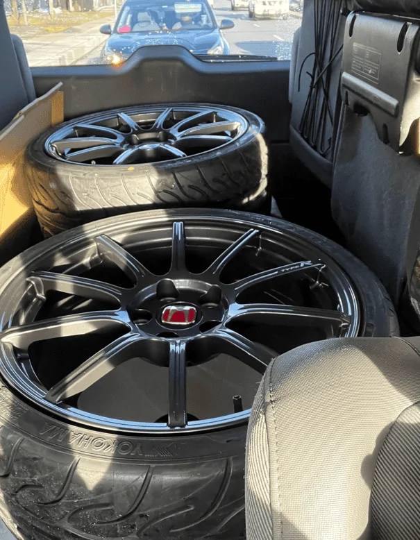 11th Gen Honda Civic Forged wheel option weight savings 1667956232562